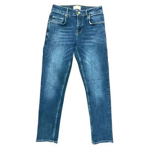 ASOS Jeans Skinny Straight Size 28 X 30 cropped denim blue fall preppy hipster